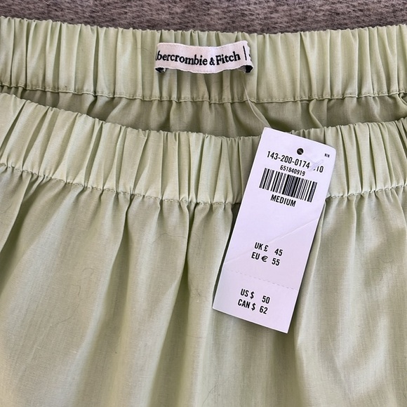 NWT Abercrombie Poplin Volume skirt, Sz M - Picture 4 of 7